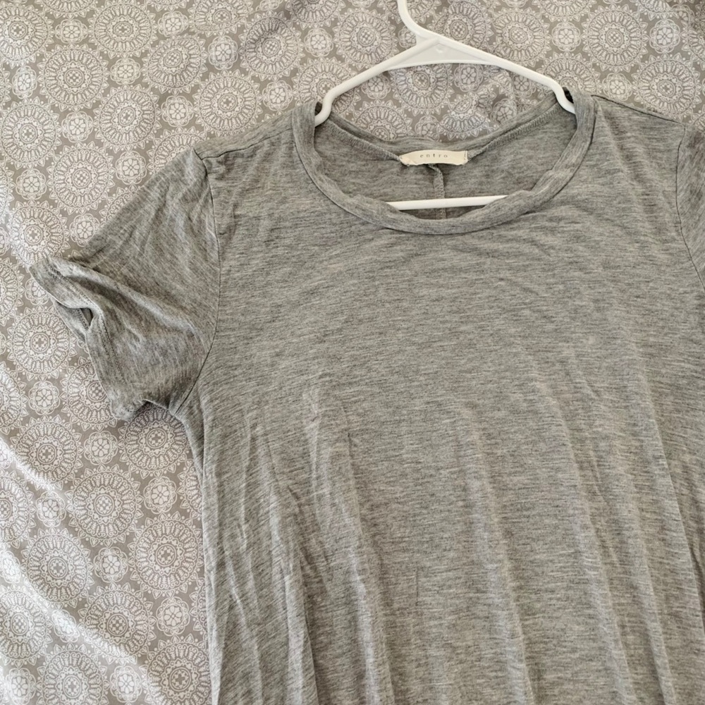 T Shirt High/Low Dress